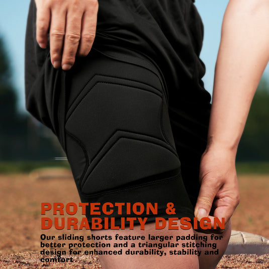 Soared Youth Baseball Sliding Shorts with Cup Pocket Padded Compression Underwear for Baseball Softball for Boys Girls