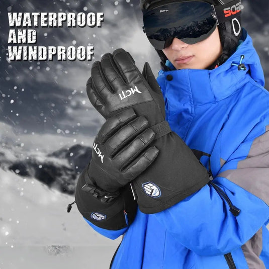 MCTi Men's Ski Gloves - 3M Thinsulate & Waterproof